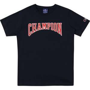Tričko Champion Authentic Athletic Apparel tmavě modrá / červená / bílá
