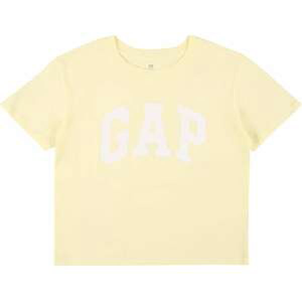 Tričko GAP světle žlutá / bílá