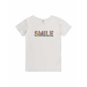 Tričko 'Colorful Smile' mister tee žlutá / nefritová / fialová / pink / bílá
