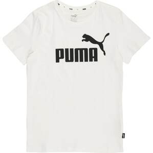 Funkční tričko Puma černá / bílá