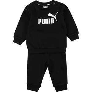 Joggingová souprava Puma černá / bílá