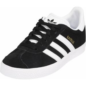 Tenisky 'Gazelle' adidas Originals černá / bílá