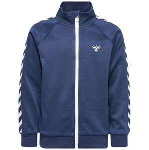 Sportovní bunda Hummel marine modrá / bílá