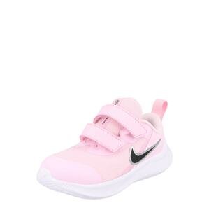 Sportovní boty 'Runner 3' Nike šedá / světle růžová / černá