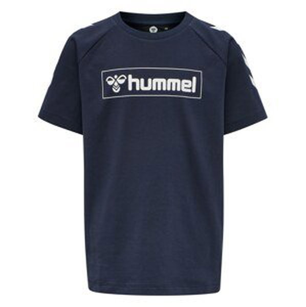 Funkční tričko Hummel tmavě modrá / bílá