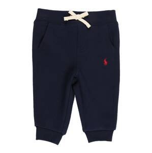 Kalhoty Polo Ralph Lauren námořnická modř / červená