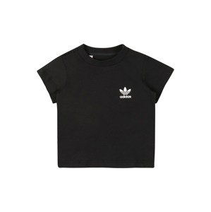 Tričko 'Adicolor' adidas Originals černá / bílá