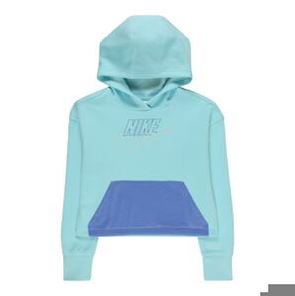 Mikina Nike Sportswear modrá / světlemodrá / stříbrná