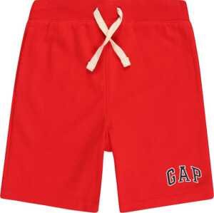 Kalhoty GAP červená / černá / bílá