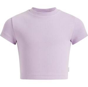 Tričko WE Fashion pastelová fialová