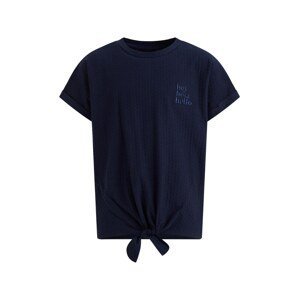 Tričko WE Fashion modrá / námořnická modř
