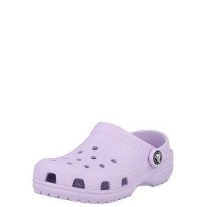 Otevřená obuv Crocs fialová / černá / bílá