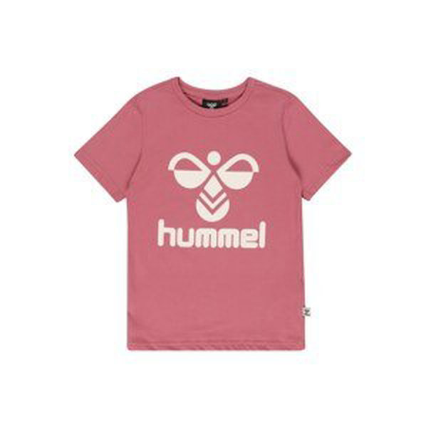 Funkční tričko 'Tres' Hummel starorůžová / bílá