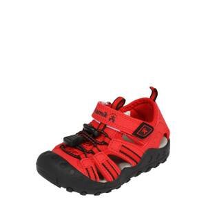 Sandály 'CRAB' Kamik červená / černá