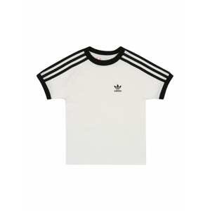 Tričko 'Adicolor 3-Stripes' adidas Originals černá / bílá