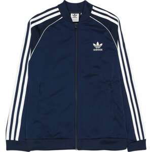 Mikina adidas Originals tmavě modrá / bílá