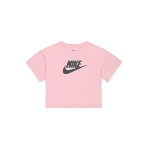 Tričko Nike Sportswear antracitová / růžová