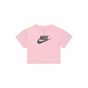 Tričko Nike Sportswear antracitová / růžová