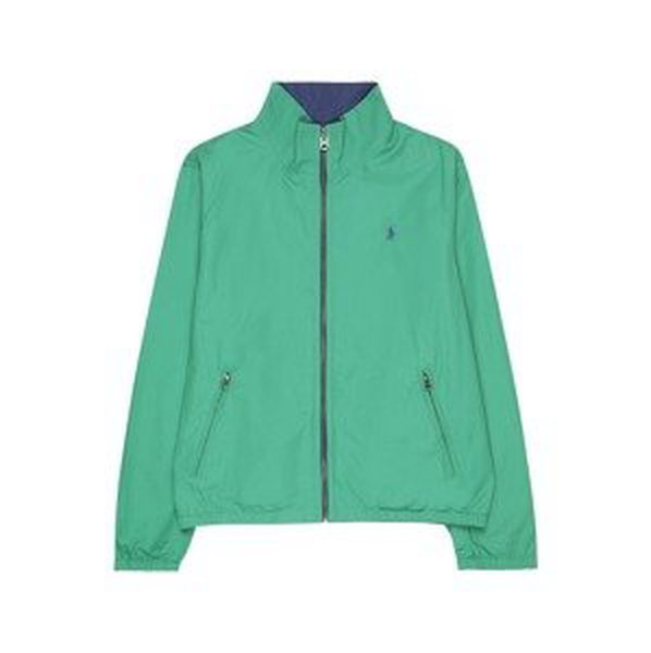 Přechodná bunda Polo Ralph Lauren tmavě modrá / zelená
