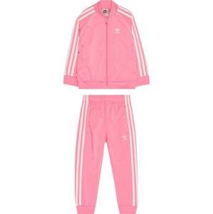 Joggingová souprava 'Adicolor Sst' adidas Originals světle růžová / bílá