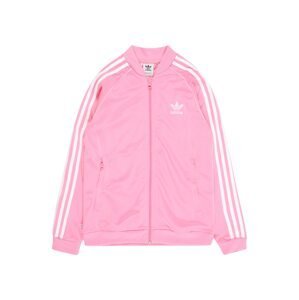 Mikina 'Adicolor Sst' adidas Originals pink / bílá