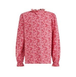 Tričko WE Fashion světle růžová / červená