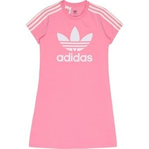 Šaty 'Adicolor' adidas Originals světle růžová / bílá