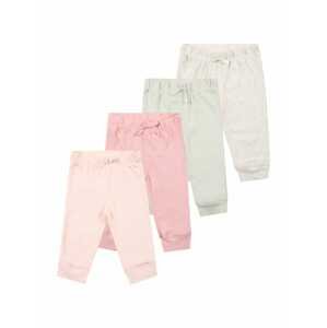Kalhoty Carter's béžová / zelená / meruňková / pink