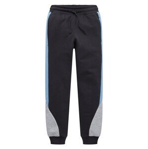 Kalhoty Tom Tailor marine modrá / světlemodrá / šedá