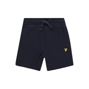 Kalhoty Lyle & Scott námořnická modř / žlutá