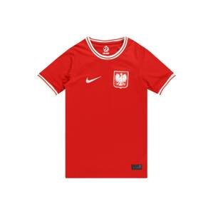 Funkční tričko Nike červená / bílá