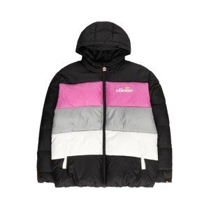 Přechodná bunda 'Voltar' Ellesse šedá / pink / černá / bílá