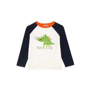 Tričko 'Dinosaur Roar' Cath Kidston námořnická modř / zelená / oranžová / bílá