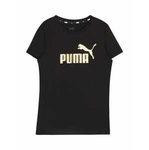Tričko Puma zlatá / černá