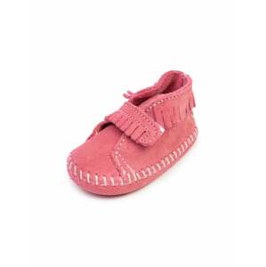 Kozačky 'Front Strap' minnetonka pink