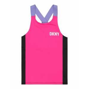 Top DKNY světle fialová / pink / černá / bílá