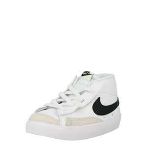 Tenisky 'Blazer Mid' Nike Sportswear béžová / černá / bílá