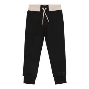 Kalhoty DKNY béžová / černá