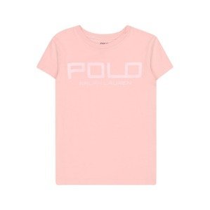Tričko Polo Ralph Lauren růžová / světle růžová