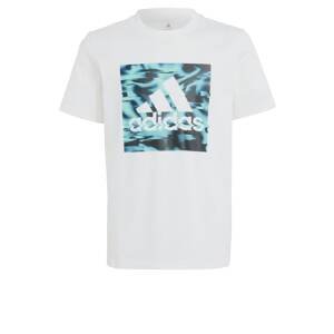 Funkční tričko 'Gaming Graphic' ADIDAS SPORTSWEAR modrá / bílá