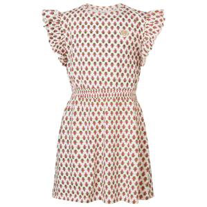 Šaty 'Pagedale' Noppies olivová / jedle / světle růžová / bílá