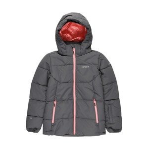 Outdoorová bunda 'LORIS' icepeak grafitová / růžová