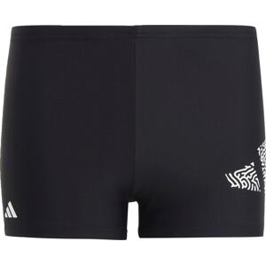 Sportovní plavky adidas performance černá / bílá