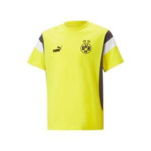 Funkční tričko Puma žlutá / černá / bílá