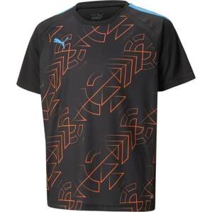 Funkční tričko 'TeamLiga' Puma světlemodrá / oranžová / černá