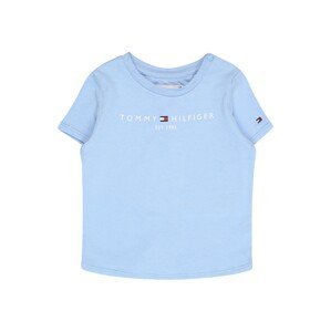 Tričko Tommy Hilfiger námořnická modř / světlemodrá / jasně červená / bílá