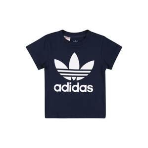 Tričko 'Adicolor Trefoil' adidas Originals tmavě modrá / bílá