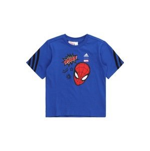 Funkční tričko 'Marvel Spider-Man' ADIDAS SPORTSWEAR tmavě modrá / červená / černá / bílá