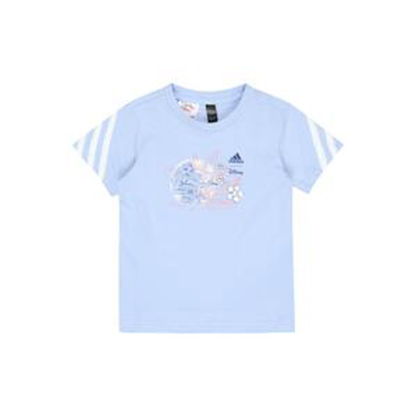 Funkční tričko 'Disney Moana' ADIDAS SPORTSWEAR námořnická modř / světlemodrá / růžově zlatá / bílá