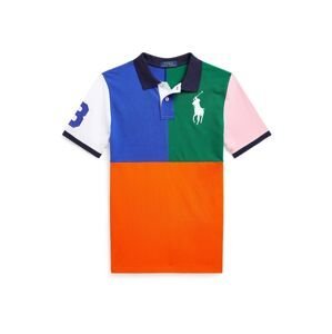 Tričko Polo Ralph Lauren zelená / oranžová / růžová / bílá